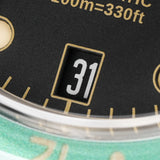 Watchdives WD6542 Mechanical Watch NH34 Automatic Movement Bubble Domed Sapphire Crystal Luxury Watch 100m Waterproof Mens Watch