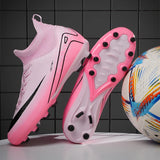 Football Shoes Society Professional Field AG/FG Studded Casual Soccer Shoes Sport Wear Cleats Sneaker Non Slip Football Boots