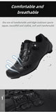 Unisex MTB Mountain Road Bike lock Shoes Breathable Non-slip Wear-resistant Pedal Bicycle Outdoor Competitive Bicycle Equipment