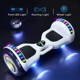 Self-Balancing Electric Hoverboard With LED Lights 6.5-Inch 36V 4400m 10-Inch Tires Lithium Battery For Kids Hover Board