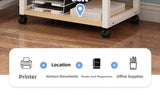 Mobile Office Desktop under Desk Printing Copng hine Storage Ra Home Use und Mounted Organizer elf