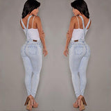 Women Sexy Slim Fit Baggy Loose Jeans Denim Overalls Pants Jumpsuit Rompers - ENSEIGNE DENIS