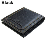 Men's Classic Faux Leather Bifold Wallet Money Credit/ID Card Holder Slim Purse