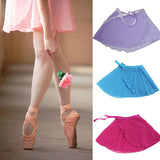 Girls Chiffon Cute Layered Ballet Tutu Skirt Skate Wrap Scarf Dance Wear Dress