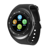 Bluetooth Sports Round Smart Watch Pedometer Health Monitor for iOS Android - ENSEIGNE DENIS