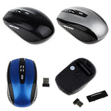 Mini Portable 2.4GHz Wireless Optical Mouse Mice For Computer Pc Laptop Game