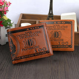 Luxury Men Faux Leather Bifold Wallet Credit ID Card Holder Slim Coin Bag Gift