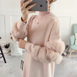 Women Sweaters and Pullovers Casual Oversized Sweater Christmas Winter Sleeve Pull Femme knitted jumpers - ENSEIGNE DENIS
