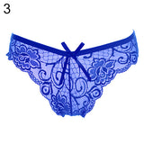 Women Sexy Cute Lace V-string Briefs Panties Thongs G-string Lingerie Underwear
