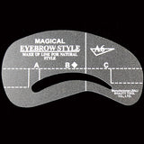 24Styles/Set Reusable Eyebrow Stencil Brow Shaping Template Makeup Beauty Tool