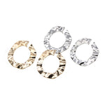 Women Fashion Punk Irregular Twisted Round Circle Hoop Earrings Jewelry Gift