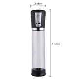 Male Electric Beginner Penis Vacuum Pump Enlarger Enlargement Enhancer Tool