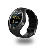 Bluetooth Sports Round Smart Watch Pedometer Health Monitor for iOS Android - ENSEIGNE DENIS