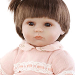 43cm Silicone Kids Simulation Reborn Baby Doll Newborn Children Birthday Gift