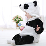 Baby Boy Girl Cute Panda Costume Newborn Infant Toddler Jumpsuit Romper Warm