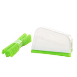 Window Frame Door Groove Kitchen Cleaning Brush Cleaner with 2 Replace Cloths