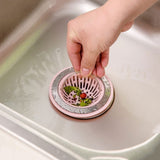 Kitchen Bathroom Sink Sewer Filter Basket Floor Drain Stopper Strainer Tool