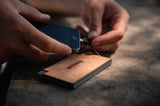 Slim Wooden Power Bank (Black)