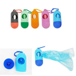 1 Set 15pcs disposable Garbage Bag Walking Pet Dog