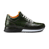 Green Patterned Sneakers