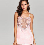 Lace nightdress summer strap female pajamas