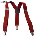 Children Kids Boy Girls Clip-on Y-Back Suspenders Elastic Adjustable Braces