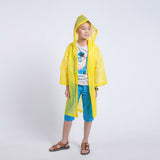Children Raincoat Kids Impermeable Cover Poncho Rainwear Waterproof Hooded Capa