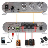 HiFi CD MP3 Radio Car Home Audio Stereo Bass Speaker Booster Amplifier - ENSEIGNE DENIS