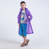 Children Raincoat Kids Impermeable Cover Poncho Rainwear Waterproof Hooded Capa