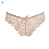 Women Sexy Cute Lace V-string Briefs Panties Thongs G-string Lingerie Underwear