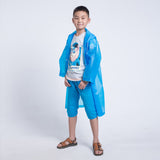 Children Raincoat Kids Impermeable Cover Poncho Rainwear Waterproof Hooded Capa