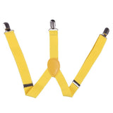 Children Kids Boy Girls Clip-on Y-Back Suspenders Elastic Adjustable Braces