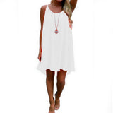 Sexy Women's Summer Casual Sleeveless Strap Backless Beach Dress for Evening Party - ENSEIGNE DENIS