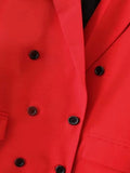 Slim Fit Double Breasted Blazer