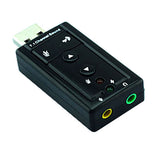 Portable USB 2.0 External Sound Card Virtual 7.1 Channel Stereo Audio Adapter