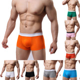 Men's Fashion Summer Sexy Breathable Underwear Bulge Pouch Boxer Shorts Briefs