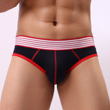 Sexy Men Bulge Pouch Elastic Low Waist Underwear Briefs Fashion Soft Underpants