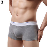 Men's Fashion Summer Sexy Breathable Underwear Bulge Pouch Boxer Shorts Briefs