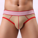 Sexy Men Bulge Pouch Elastic Low Waist Underwear Briefs Fashion Soft Underpants