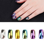 1g/box Mirror Nail Glitter Powder Dust Nail Art DIY Shinning Chrome Pigment Glitters