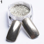 1g/box Mirror Nail Glitter Powder Dust Nail Art DIY Shinning Chrome Pigment Glitters