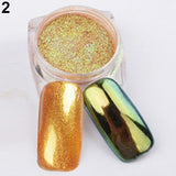 1g/box Mirror Nail Glitter Powder Dust Nail Art DIY Shinning Chrome Pigment Glitters