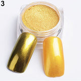 1g/box Mirror Nail Glitter Powder Dust Nail Art DIY Shinning Chrome Pigment Glitters