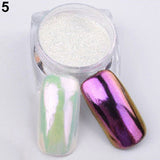 1g/box Mirror Nail Glitter Powder Dust Nail Art DIY Shinning Chrome Pigment Glitters