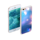 Rainbow Halo Print Slim Case Cover for iPhone X (10) 8 Plus Samsung Galaxy S8