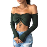 Women's Sexy Casual Pleated Halter Neck Elastic Hem Sleeveless Vest Tops