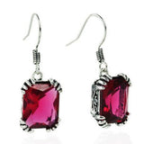 Fashion Elegant Big Rhinestone Inlaid Women Dangle Hook Earrings Jewelry Gift - ENSEIGNE DENIS