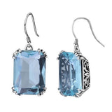Fashion Elegant Big Rhinestone Inlaid Women Dangle Hook Earrings Jewelry Gift - ENSEIGNE DENIS