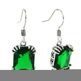 Fashion Elegant Big Rhinestone Inlaid Women Dangle Hook Earrings Jewelry Gift - ENSEIGNE DENIS