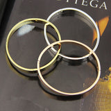 Men's Women's Copper Love Lover Polished Cuff Bangle Gift Bracelet Wristband